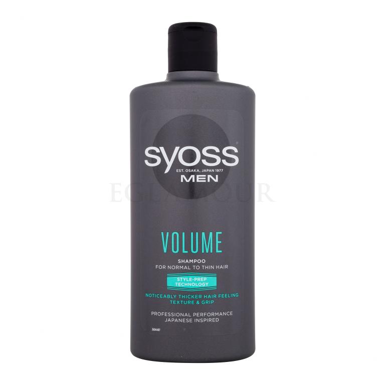 Syoss Men Volume Shampoo Szampon do włosów dla mężczyzn 440 ml