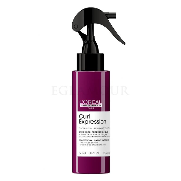 L&#039;Oréal Professionnel Curl Expression Professional Caring Water Mist Utrwalenie fal i loków dla kobiet 190 ml