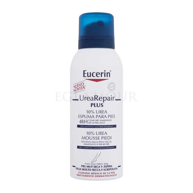 Eucerin UreaRepair Plus 10% Urea Foot Foam Krem do stóp dla kobiet 150 ml