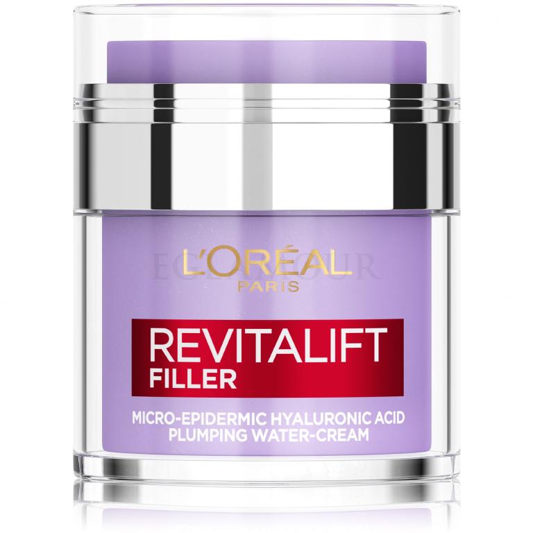 L&#039;Oréal Paris Revitalift Filler HA Plumping Water-Cream Krem do twarzy na dzień dla kobiet 50 ml