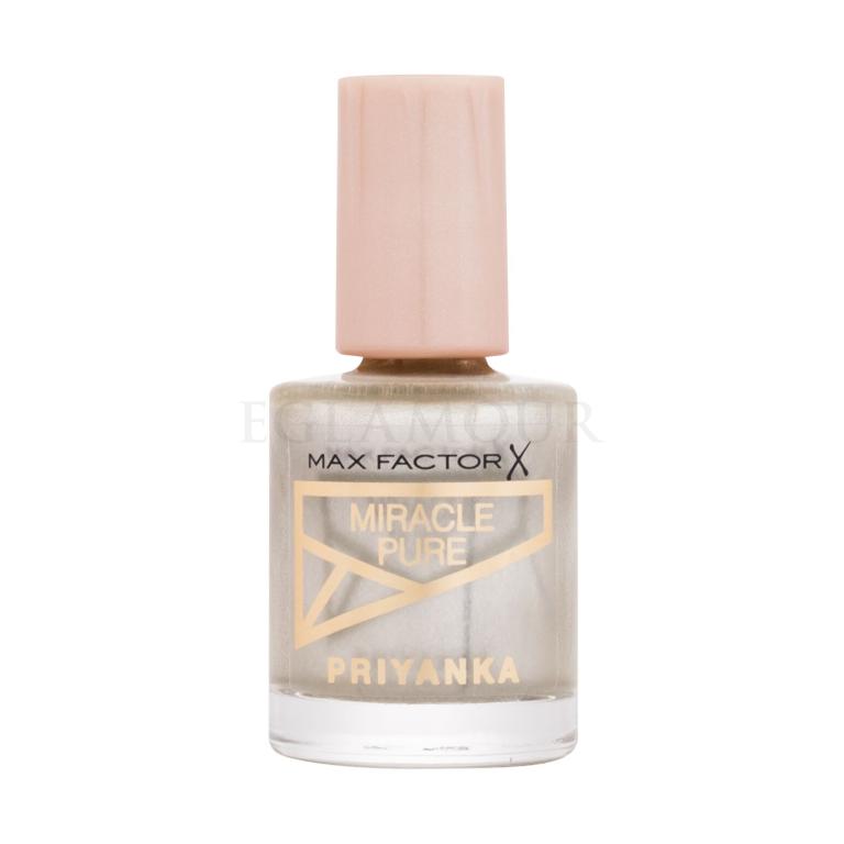 Max Factor Priyanka Miracle Pure Lakier do paznokci dla kobiet 12 ml Odcień 785 Sparkling Light