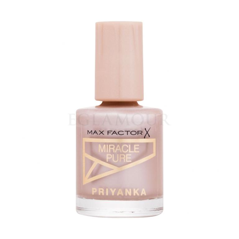 Max Factor Priyanka Miracle Pure Lakier do paznokci dla kobiet 12 ml Odcień 775 Radiant Rose