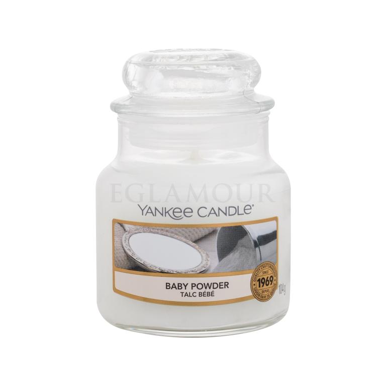 Yankee Candle Baby Powder Świeczka zapachowa 104 g