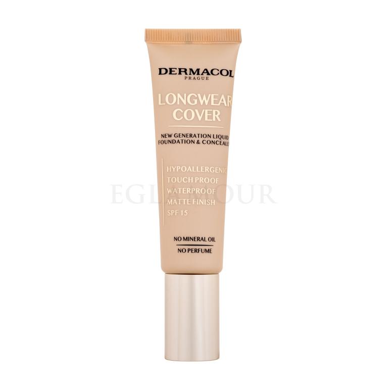 Dermacol Longwear Cover SPF15 Podkład dla kobiet 30 ml Odcień Bronze