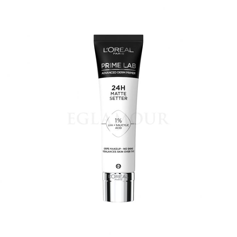 L&#039;Oréal Paris Prime Lab 24H Matte Setter Baza pod makijaż dla kobiet 30 ml