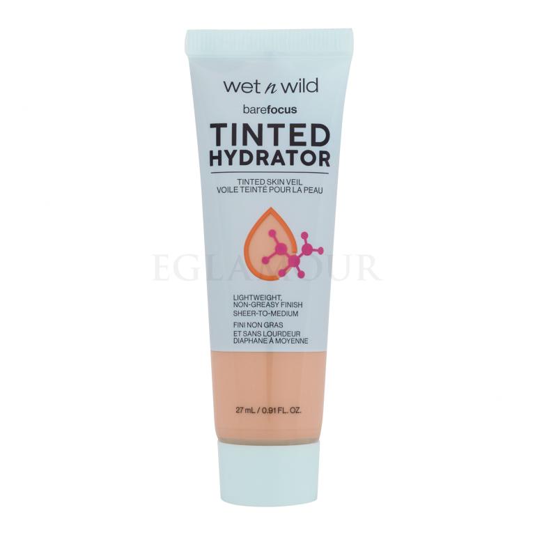 Wet n Wild Bare Focus Tinted Hydrator Podkład dla kobiet 27 ml Odcień Medium Tan