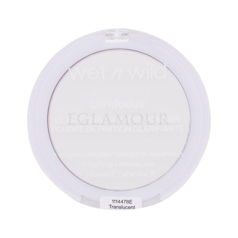 Wet n Wild Bare Focus Clarifying Finishing Powder Puder dla kobiet 6 g Odcień Translucent