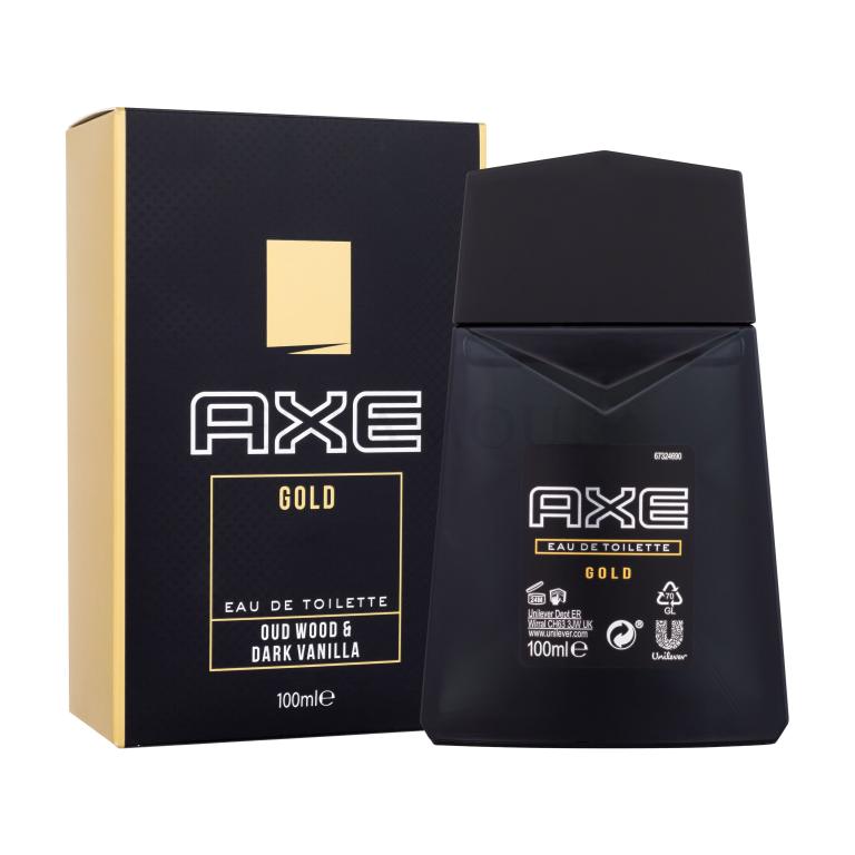 Axe Gold Oud Wood &amp; Dark Vanilla Woda toaletowa dla mężczyzn 100 ml