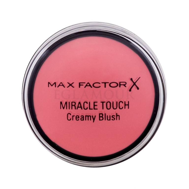 Max Factor Miracle Touch Creamy Blush Róż dla kobiet 3 g Odcień 14 Soft Pink Uszkodzone pudełko