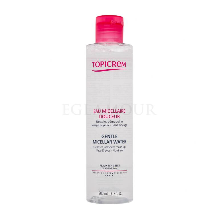 Topicrem HYDRA+ Gentle Micellar Water Płyn micelarny 200 ml