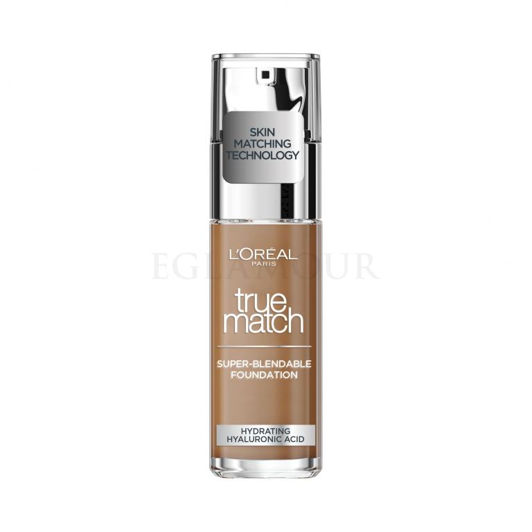 L&#039;Oréal Paris True Match Super-Blendable Foundation Podkład dla kobiet 30 ml Odcień 8.5N Pecan