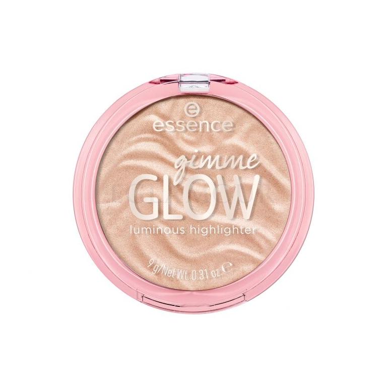 Essence Gimme Glow Luminous Highlighter Rozświetlacz dla kobiet 9 g Odcień 10 Glowy Champagne