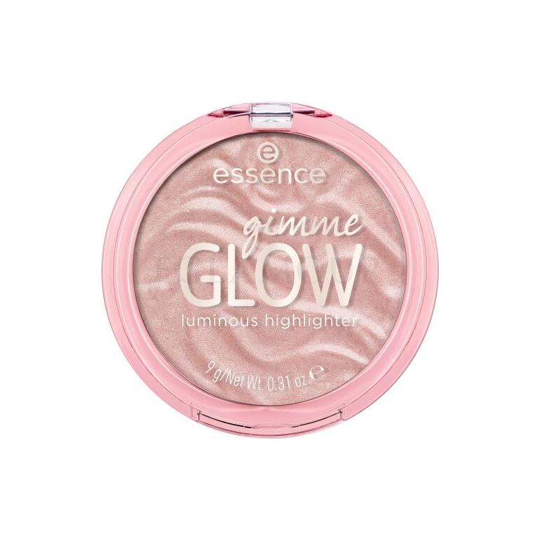 Essence Gimme Glow Luminous Highlighter Rozświetlacz dla kobiet 9 g Odcień 20 Lovely Rose