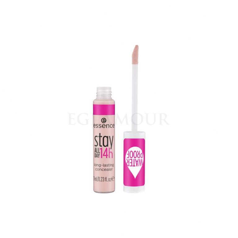 Essence Stay All Day 14h Long-Lasting Concealer Korektor dla kobiet 7 ml Odcień 20 Light Rose