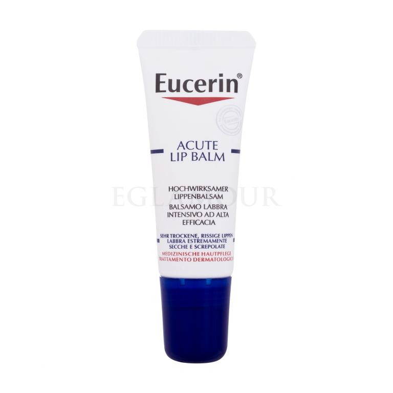 Eucerin UreaRepair Plus Acute Lip Balm Balsam do ust dla kobiet 10 ml