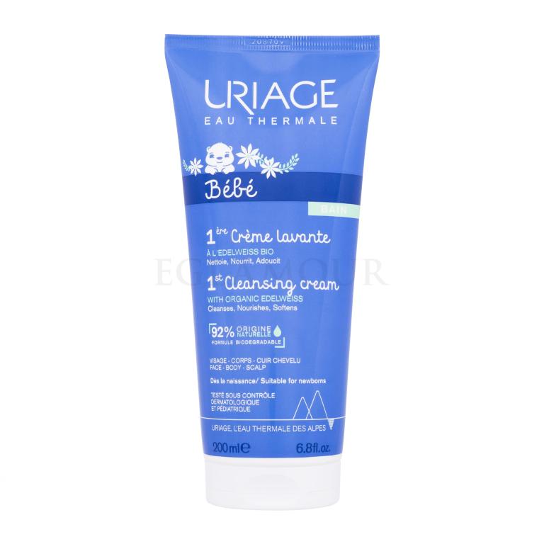 Uriage Bébé 1st Cleansing Cream Krem pod prysznic dla dzieci 200 ml