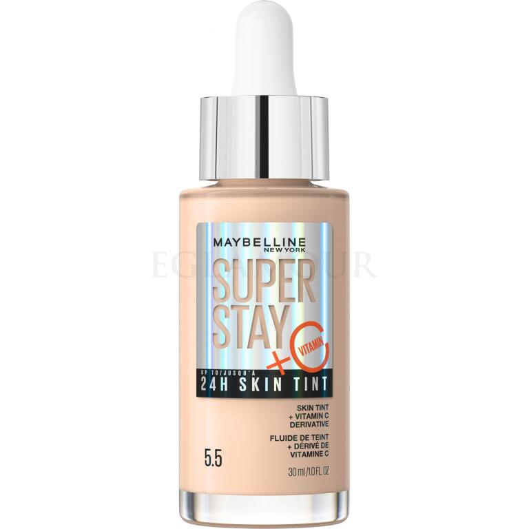 Maybelline Superstay 24H Skin Tint + Vitamin C Podkład dla kobiet 30 ml Odcień 5.5