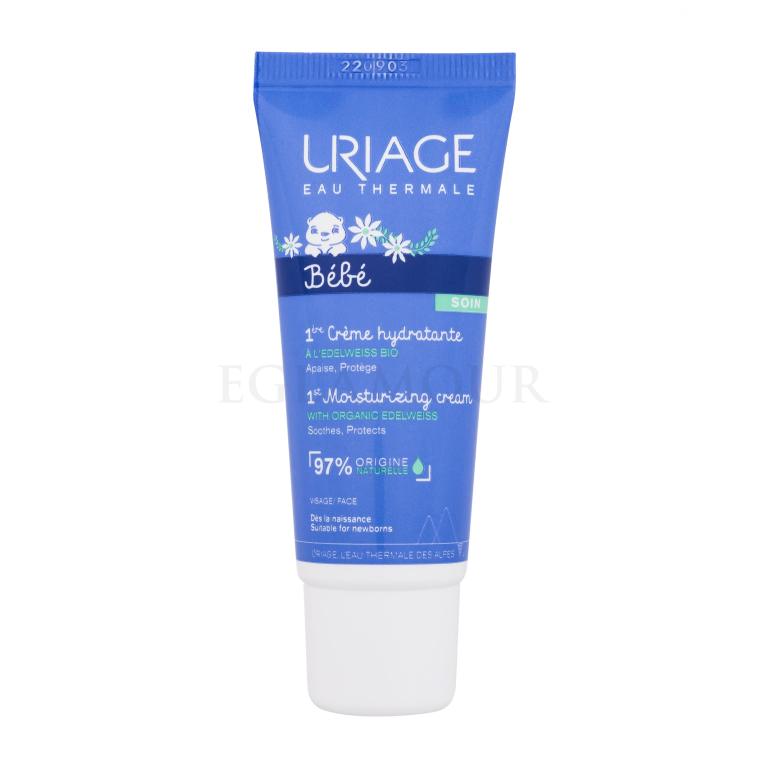 Uriage Bébé 1st Moisturizing Cream Krem do twarzy na dzień dla dzieci 40 ml