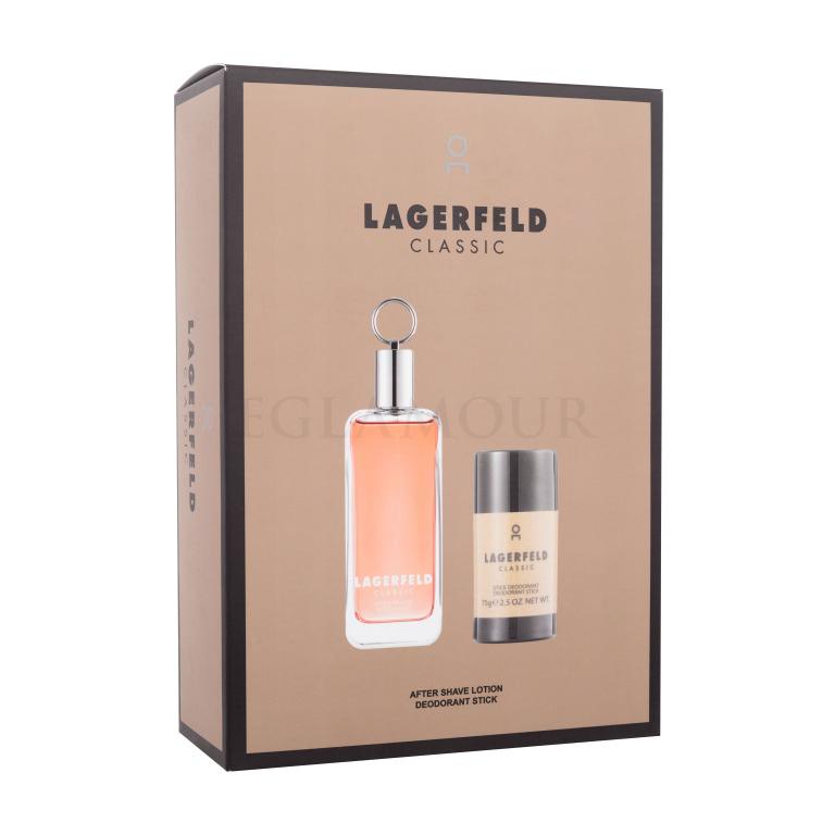 Karl Lagerfeld Classic Zestaw Woda po goleniu 100 ml + deostick 75 g