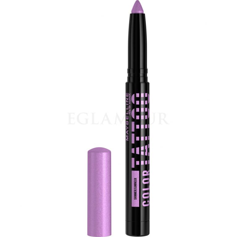 Maybelline Color Tattoo 24H Eyestix Cienie do powiek dla kobiet 1,4 g Odcień 55 I Am Fearless