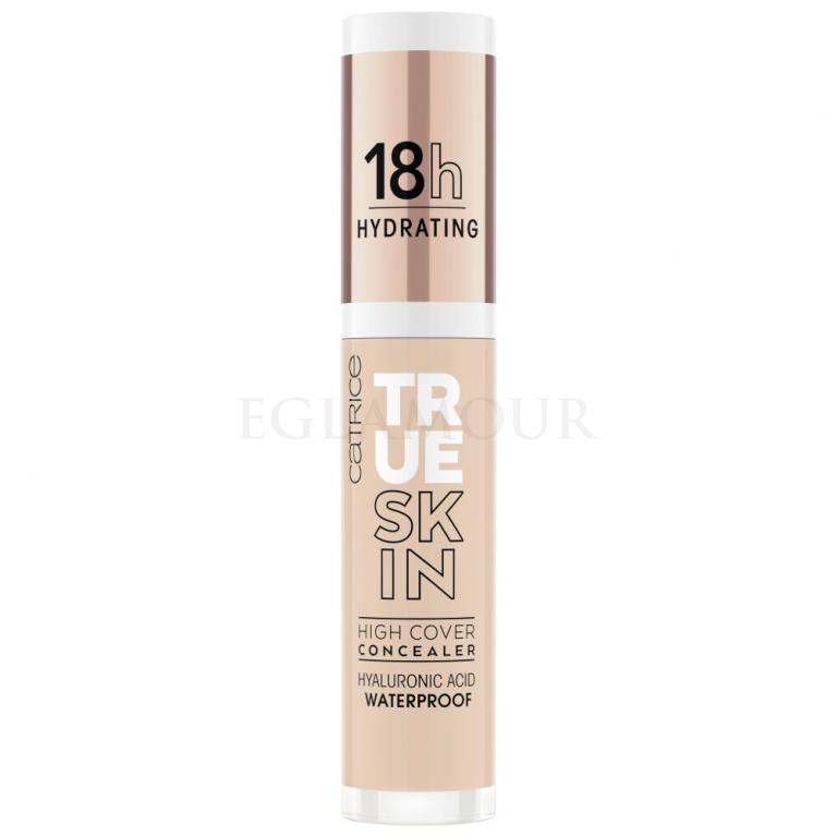 Catrice True Skin High Cover Concealer Korektor dla kobiet 4,5 ml Odcień 010 Cool Cashmere