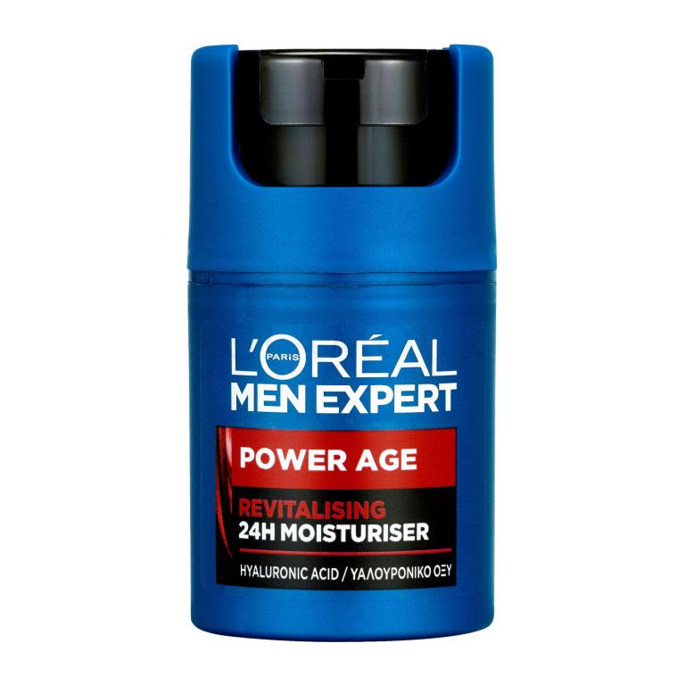 L&#039;Oréal Paris Men Expert Power Age 24H Moisturiser Krem do twarzy na dzień dla mężczyzn 50 ml