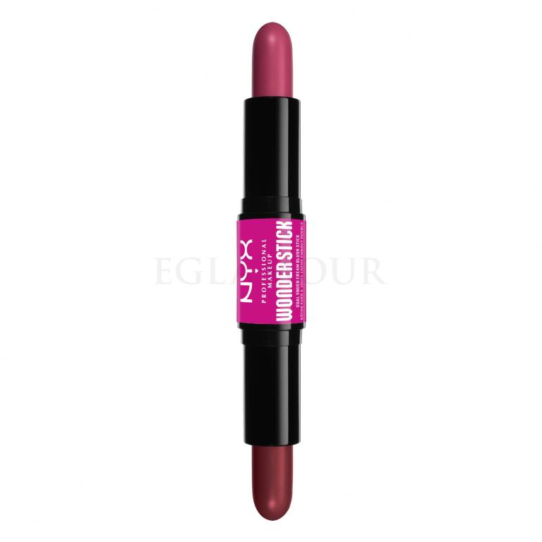 NYX Professional Makeup Wonder Stick Blush Róż dla kobiet 8 g Odcień 04 Deep Magenta And Ginger