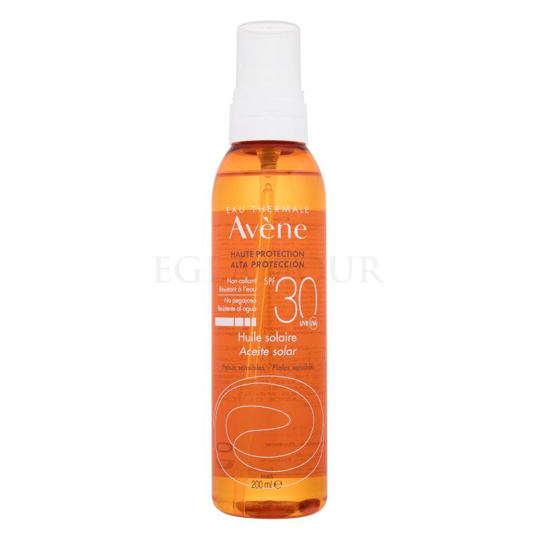 Avene Sun Sun Care Oil SPF30 Preparat do opalania ciała 200 ml