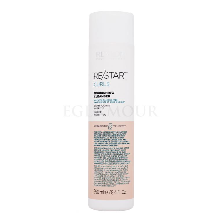 Revlon Professional Re/Start Curls Nourishing Cleanser Szampon do włosów dla kobiet 250 ml