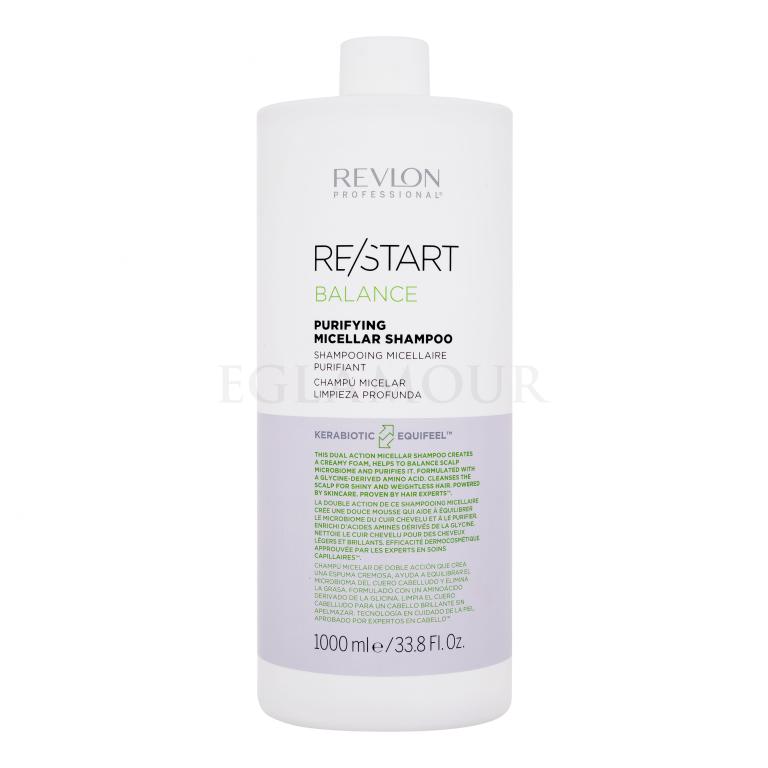 Revlon Professional Re/Start Balance Purifying Micellar Shampoo Szampon do włosów dla kobiet 1000 ml