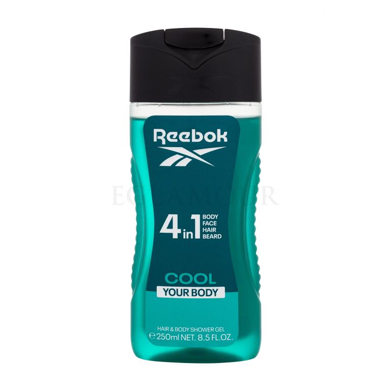 Reebok Cool Your Body Żel pod prysznic dla mężczyzn 250 ml