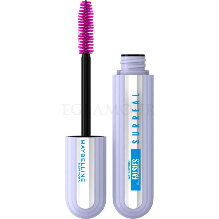 Maybelline The Falsies Surreal Waterproof Tusz do rzęs dla kobiet 10 ml Odcień 01 Black