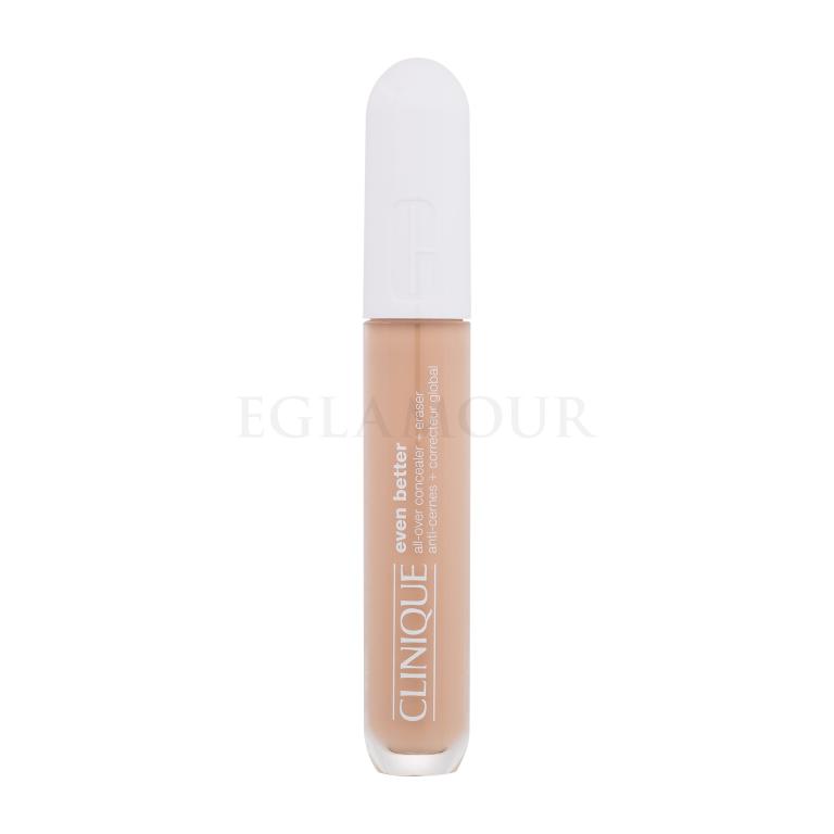 Clinique Even Better All-Over Concealer + Eraser Korektor dla kobiet 6 ml Odcień CN 52 Neutral