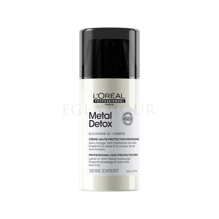 L&#039;Oréal Professionnel Metal Detox Professional High Protection Cream Krem do włosów dla kobiet 100 ml