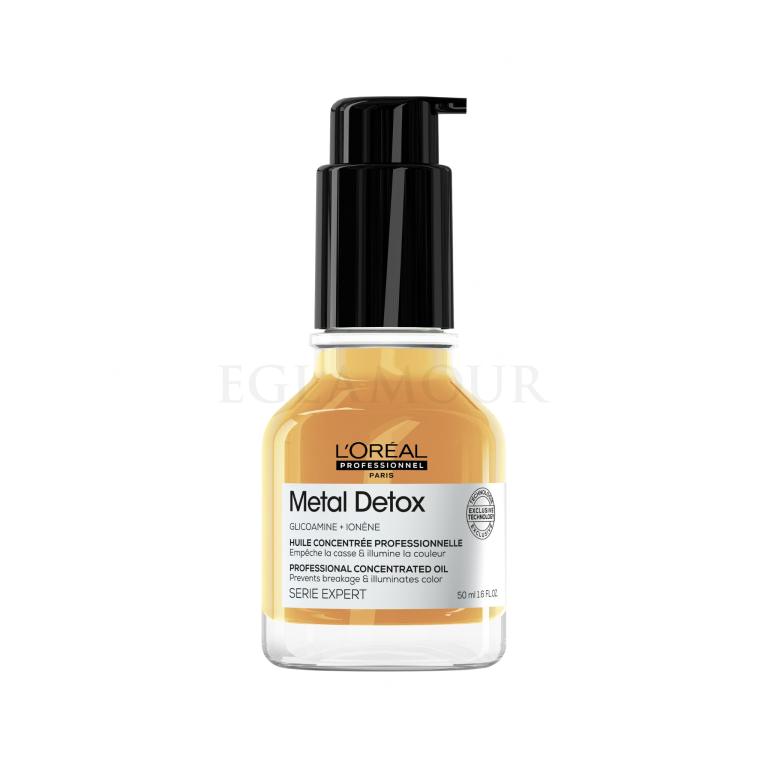 L&#039;Oréal Professionnel Metal Detox Professional Concentrated Oil Olejek do włosów dla kobiet 50 ml