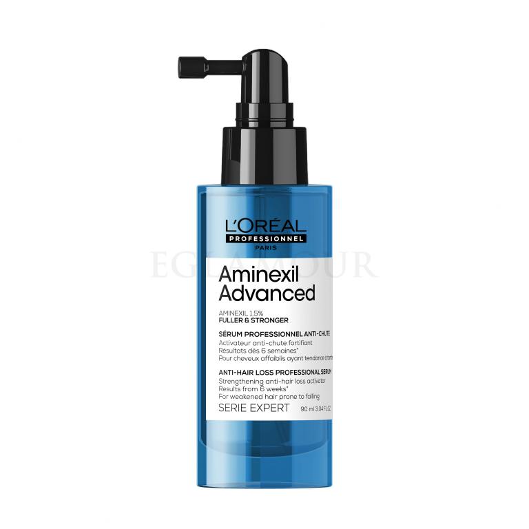 L&#039;Oréal Professionnel Aminexil Advanced Anti-Hair Loss Professional Serum Preparat przeciw wypadaniu włosów dla kobiet 90 ml