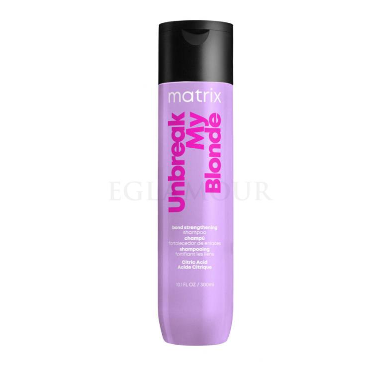 Matrix Unbreak My Blonde Bond Strengthening Shampoo Szampon do włosów dla kobiet 300 ml