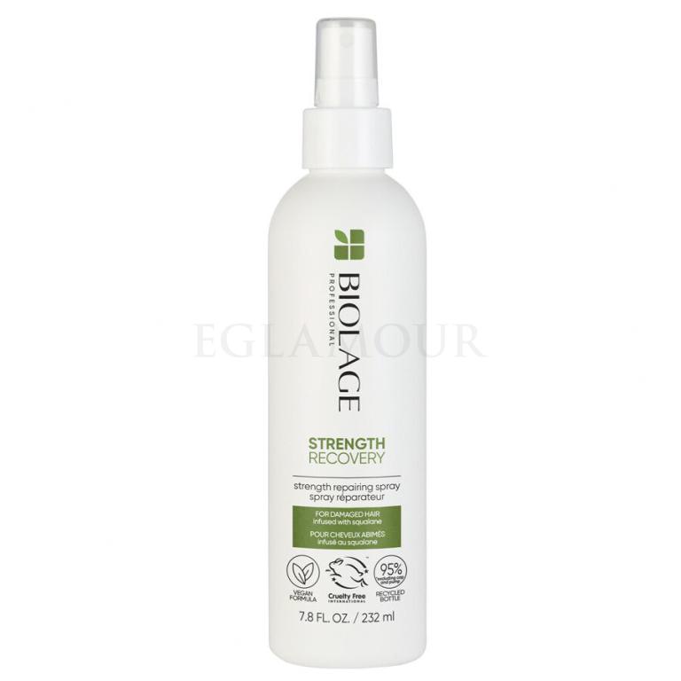 Biolage Strength Recovery Strength Repairing Spray Pielęgnacja bez spłukiwania dla kobiet 232 ml