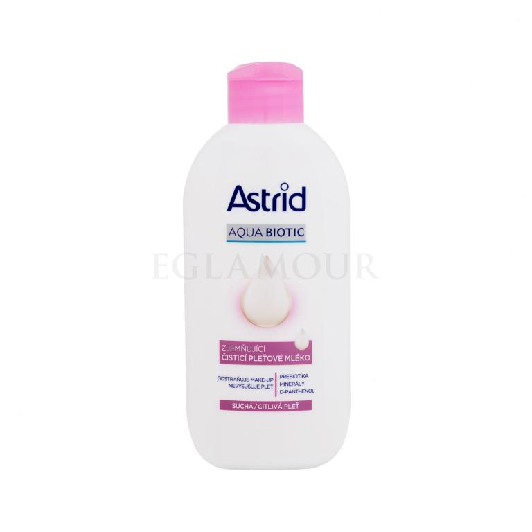 Astrid Aqua Biotic Softening Cleansing Milk Mleczko do demakijażu dla kobiet 200 ml