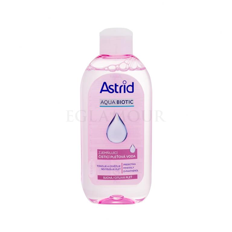 Astrid Aqua Biotic Softening Cleansing Water Toniki dla kobiet 200 ml