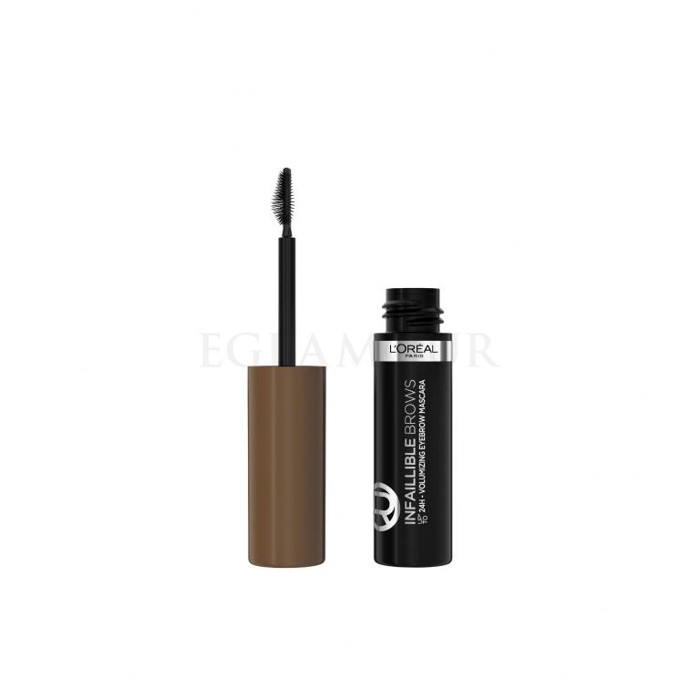 L&#039;Oréal Paris Infaillible Brows Volumizing Eyebrow Mascara Tusz do brwi dla kobiet 4,4 ml Odcień 3.0 Brunette