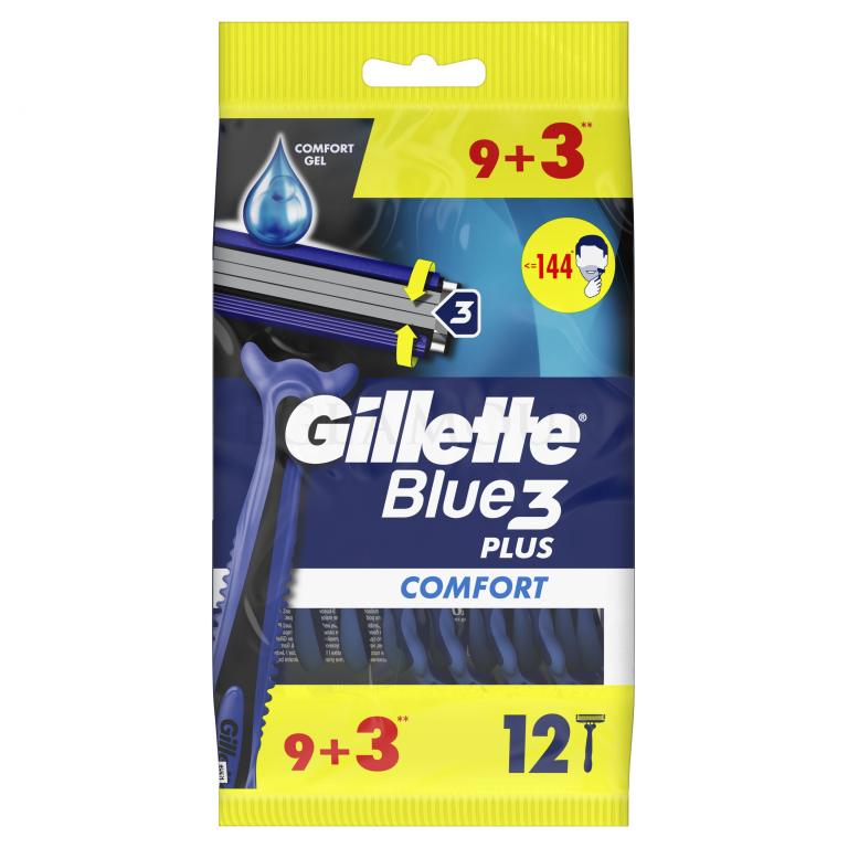 Gillette Blue3 Comfort Maszynka do golenia dla mężczyzn Zestaw