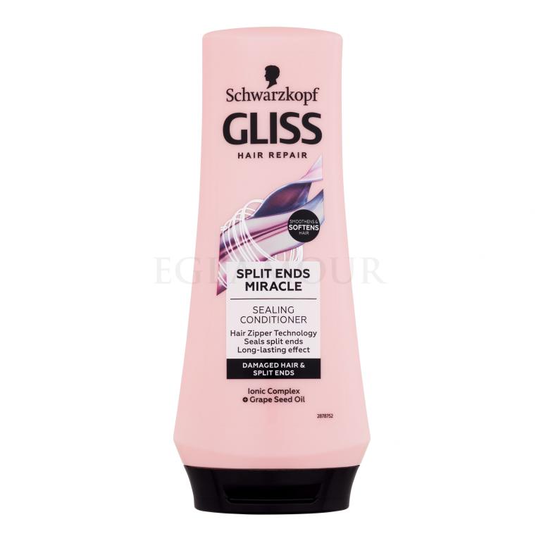 Schwarzkopf Gliss Split Ends Miracle Sealing Conditioner Odżywka dla kobiet 200 ml