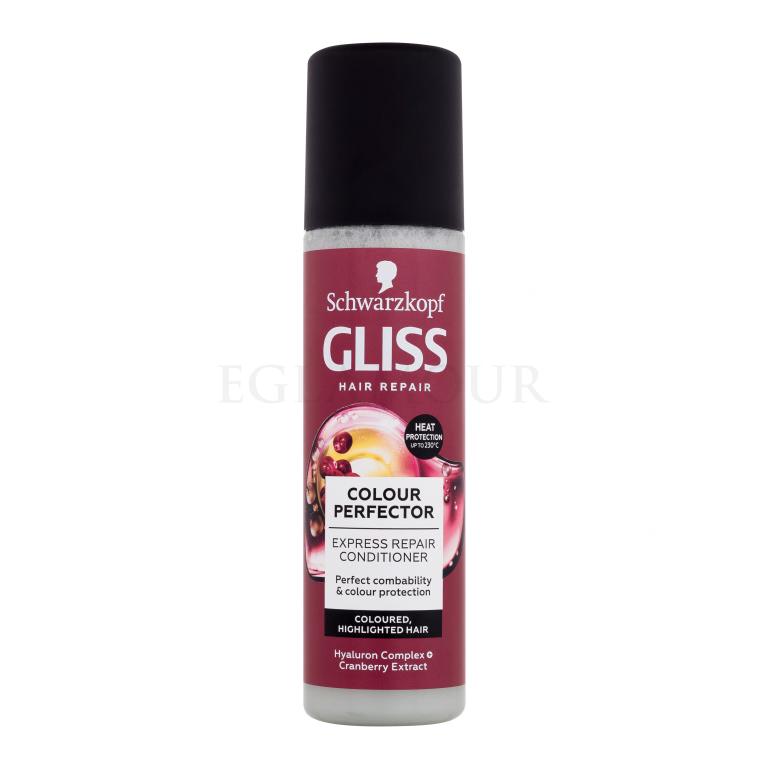 Schwarzkopf Gliss Colour Perfector Express Repair Conditioner Pielęgnacja bez spłukiwania dla kobiet 200 ml