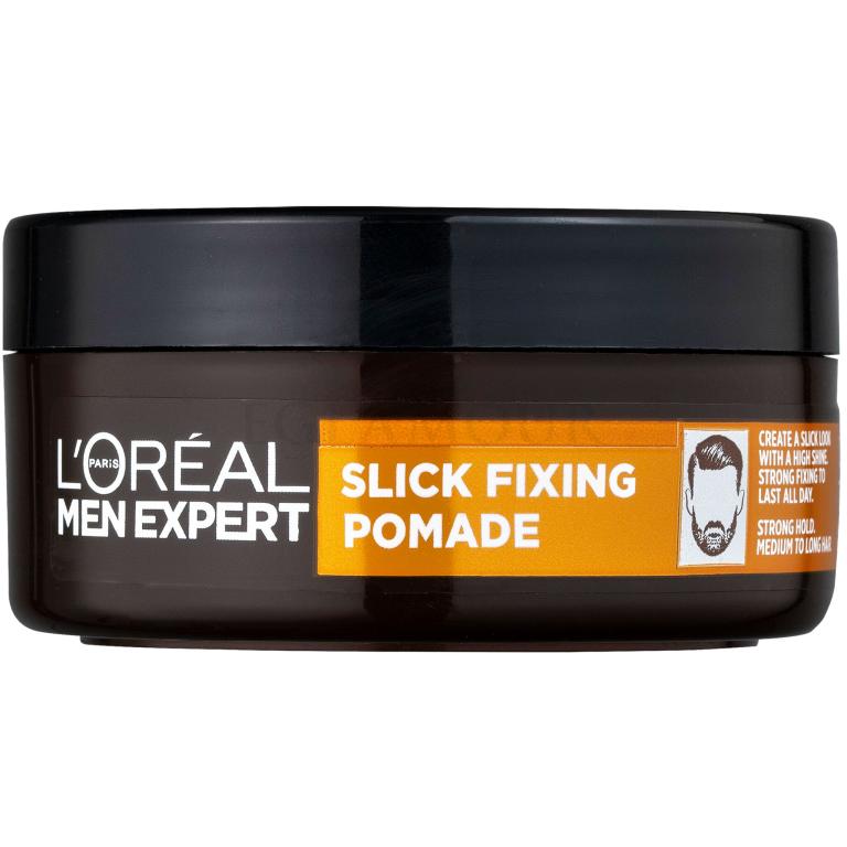 L&#039;Oréal Paris Men Expert Barber Club Slick Fixing Pomade Żel do włosów dla mężczyzn 75 ml