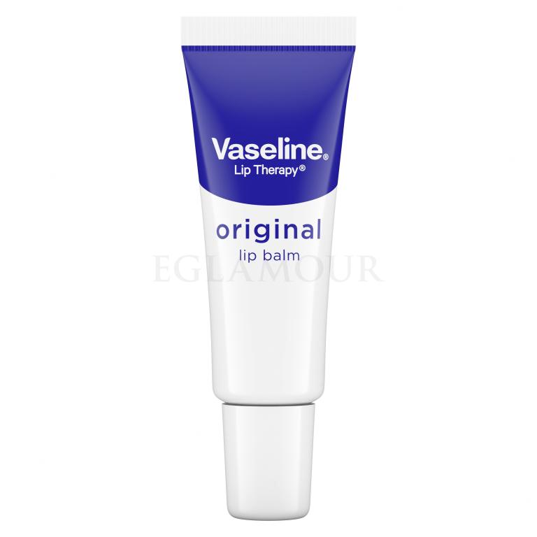 Vaseline Lip Therapy Original Lip Balm Tube Balsam do ust dla kobiet 10 g