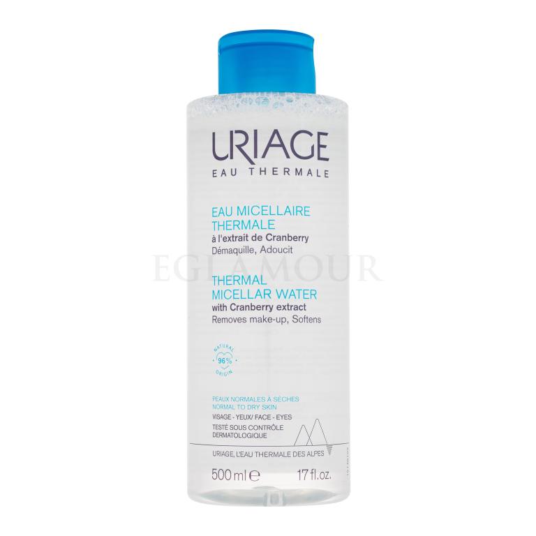 Uriage Eau Thermale Thermal Micellar Water Cranberry Extract Płyn micelarny 500 ml