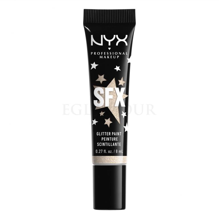 NYX Professional Makeup SFX Glitter Paint Podkład dla kobiet 8 ml Odcień 02 Broomstick Baddie