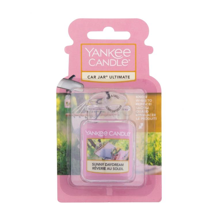 Yankee Candle Sunny Daydream Car Jar Zapach samochodowy 1 szt Uszkodzone opakowanie