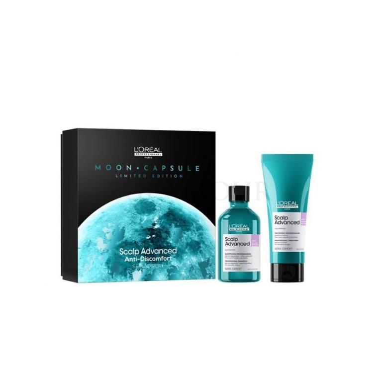 L&#039;Oréal Professionnel Scalp Advanced Moon Capsule Limited Edition Zestaw szampon Scalp Advanced Professional Shampoo 300 ml + szampon Scalp Advanced Professional Treatment 200 ml